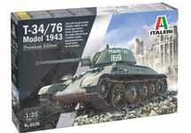 Czołg T-34/76 Model 1943 Early Version Italeri 6570 model 1:35