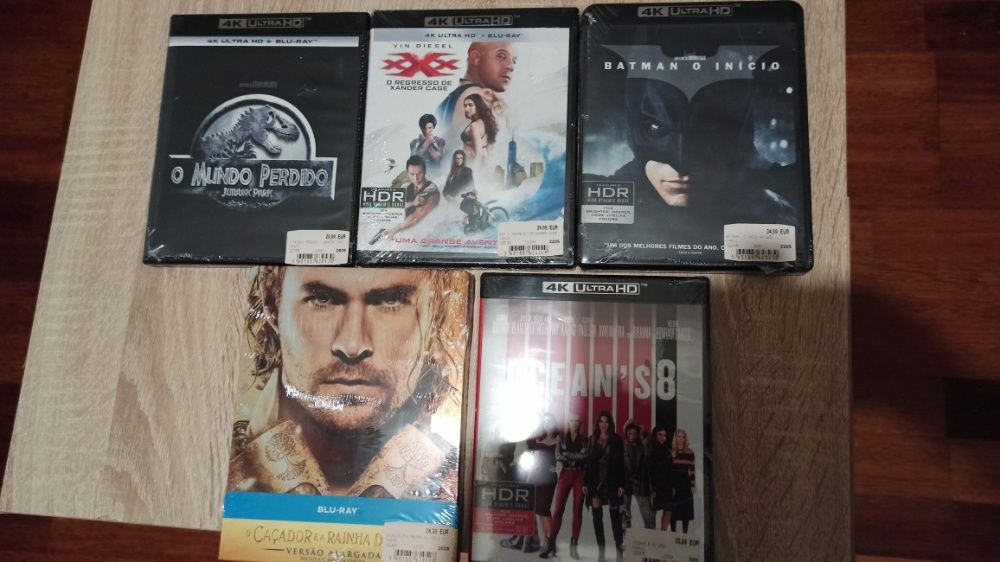 Troco filmes Blu-ray e 4K