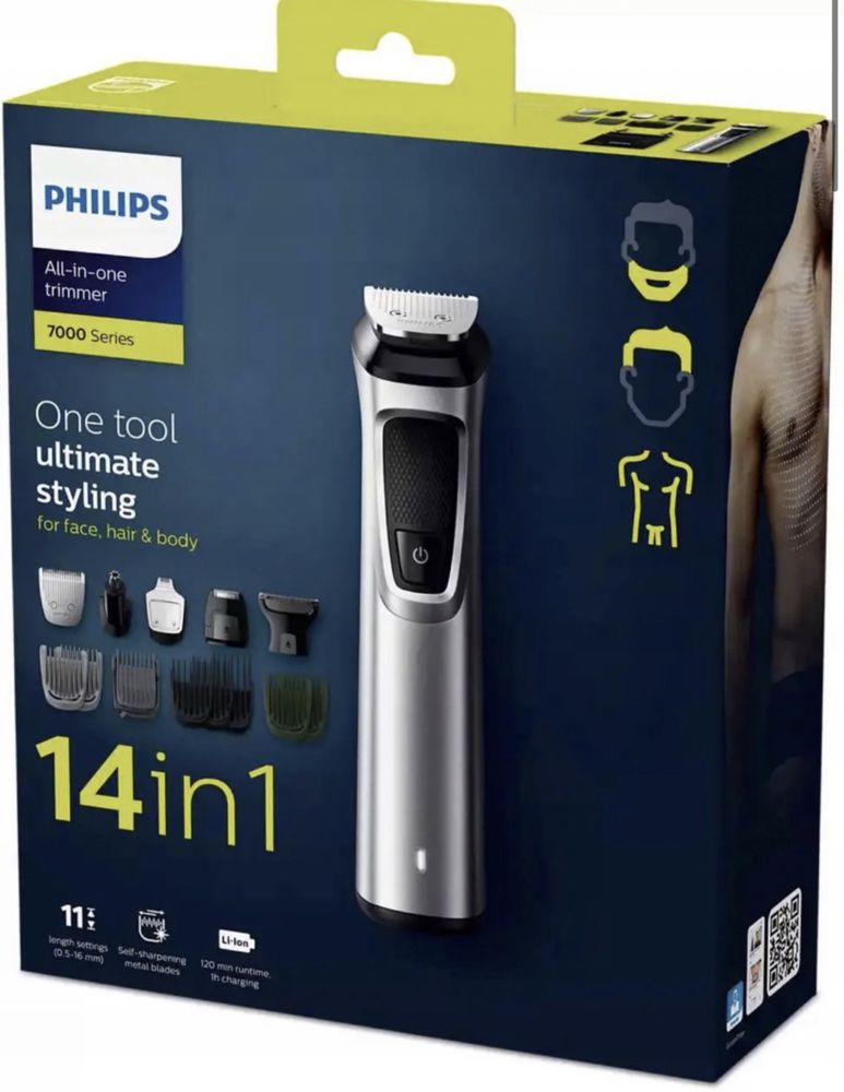 Тример Philips 14в1 Multigroom MG7720/15
