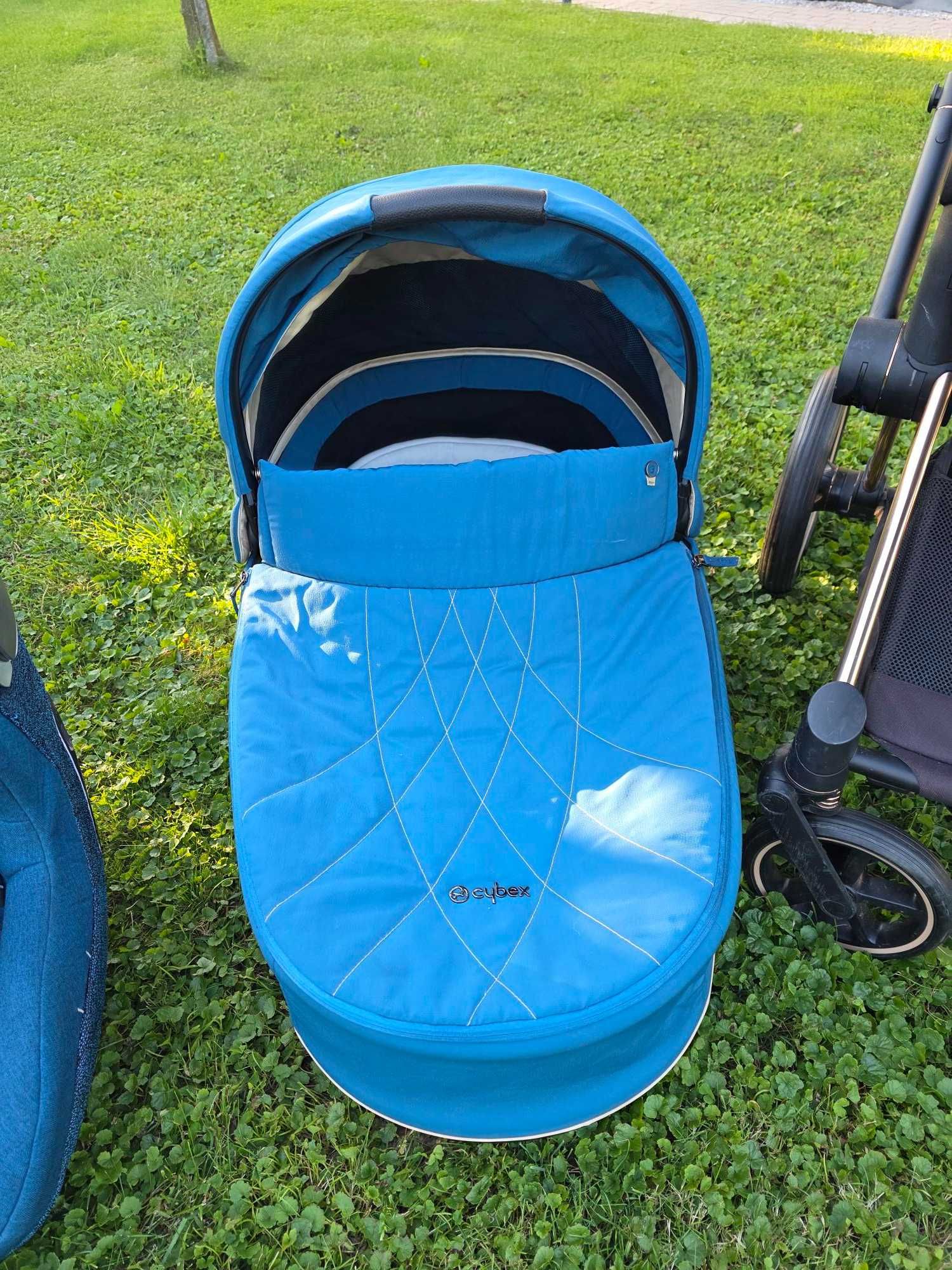 Wózek Cybex Priam 2.0 4w1 + fotelik Cybex Sirona LIONELO bujak gratis