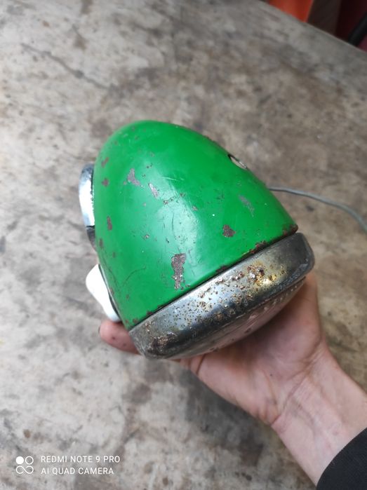 Lampa przód Simson sr2 sprawny licznik stacyjka klosz ramka 14.95
