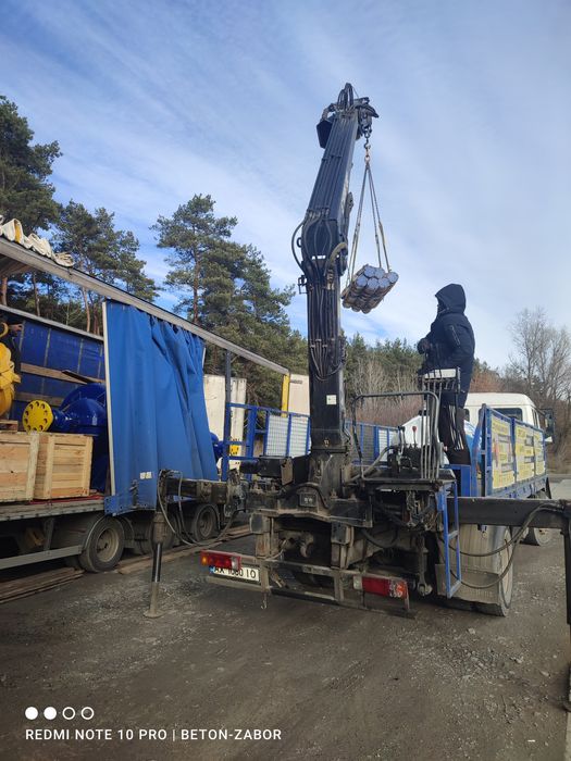 Услуги, аренда крана-манипулятора