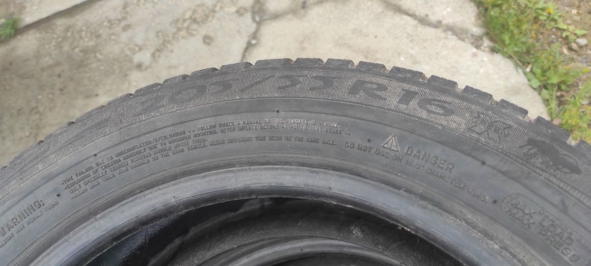 Opony zimowe 5mm 205/55/16 Michelin ANFK wysyłka+