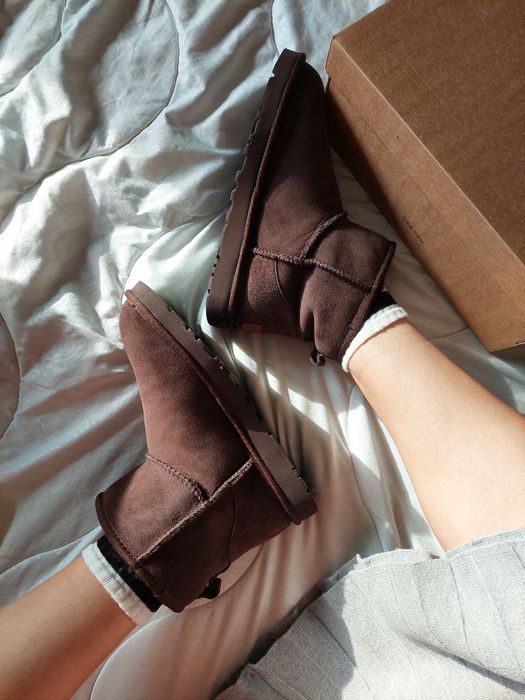 Уги Мужские UGG Classic Mini II (Замша) Size 37 Скидка