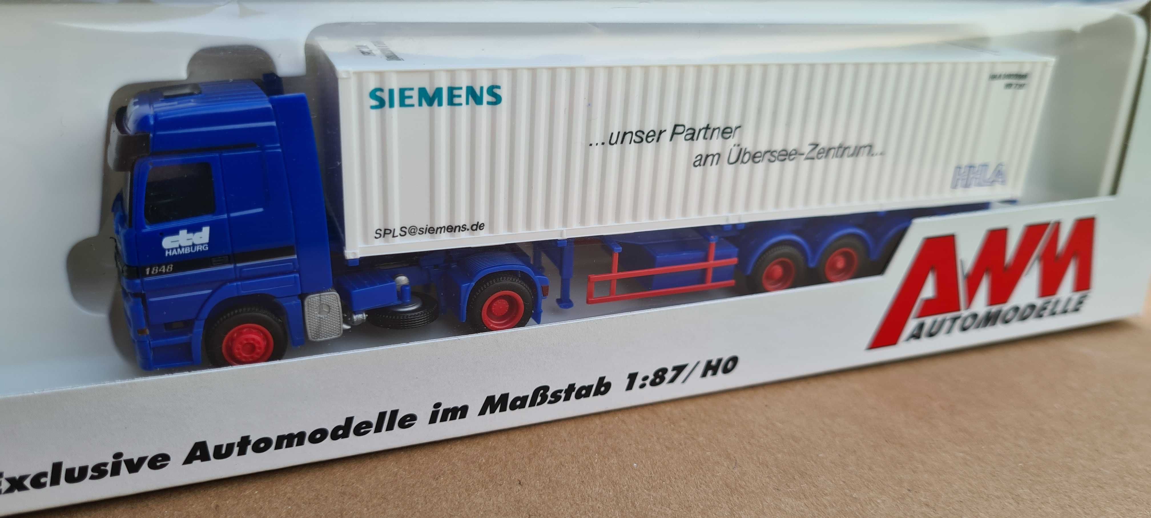 AWM Mercedes kontener ciężarówka