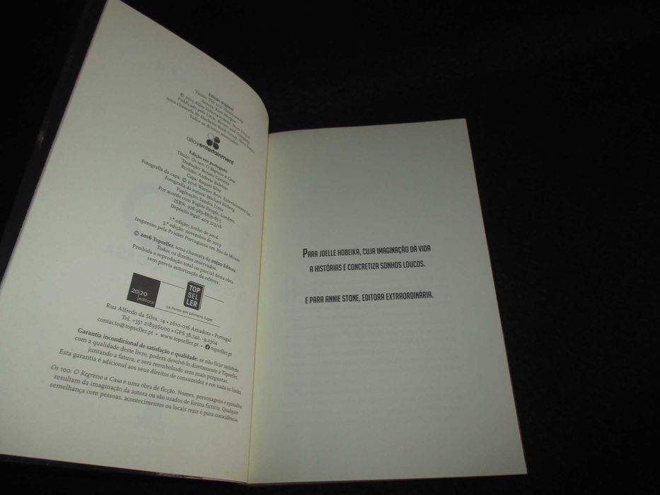 Livros Os 100 Kass Morgan Tetralogia