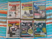 Czasopismo Reporter (37 numerów z lat od 2013 do 2018)