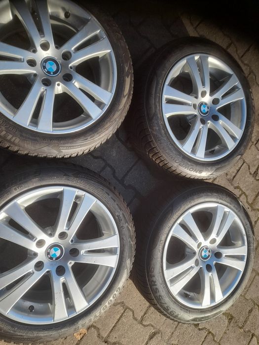 Kola zimowe Bmw  16 5x120 et38 komplet opon 195/55r16