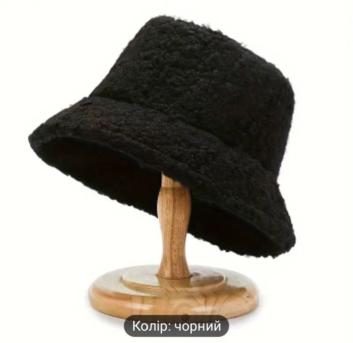 Панамка зимова, Тедді, шапка, капелюх, шляпка зима