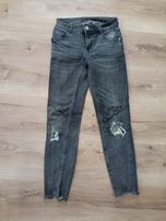 Spodnie, jeansy skinny z dziurami FB Sister 27