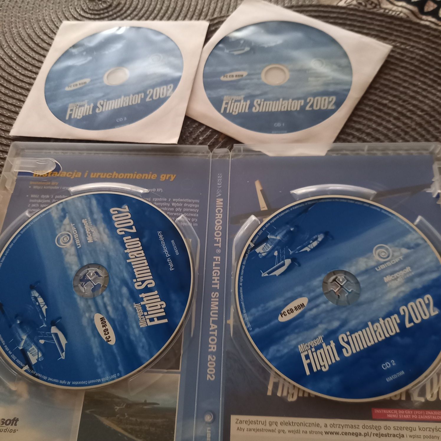 Gra na PC - Flight simulator  2002