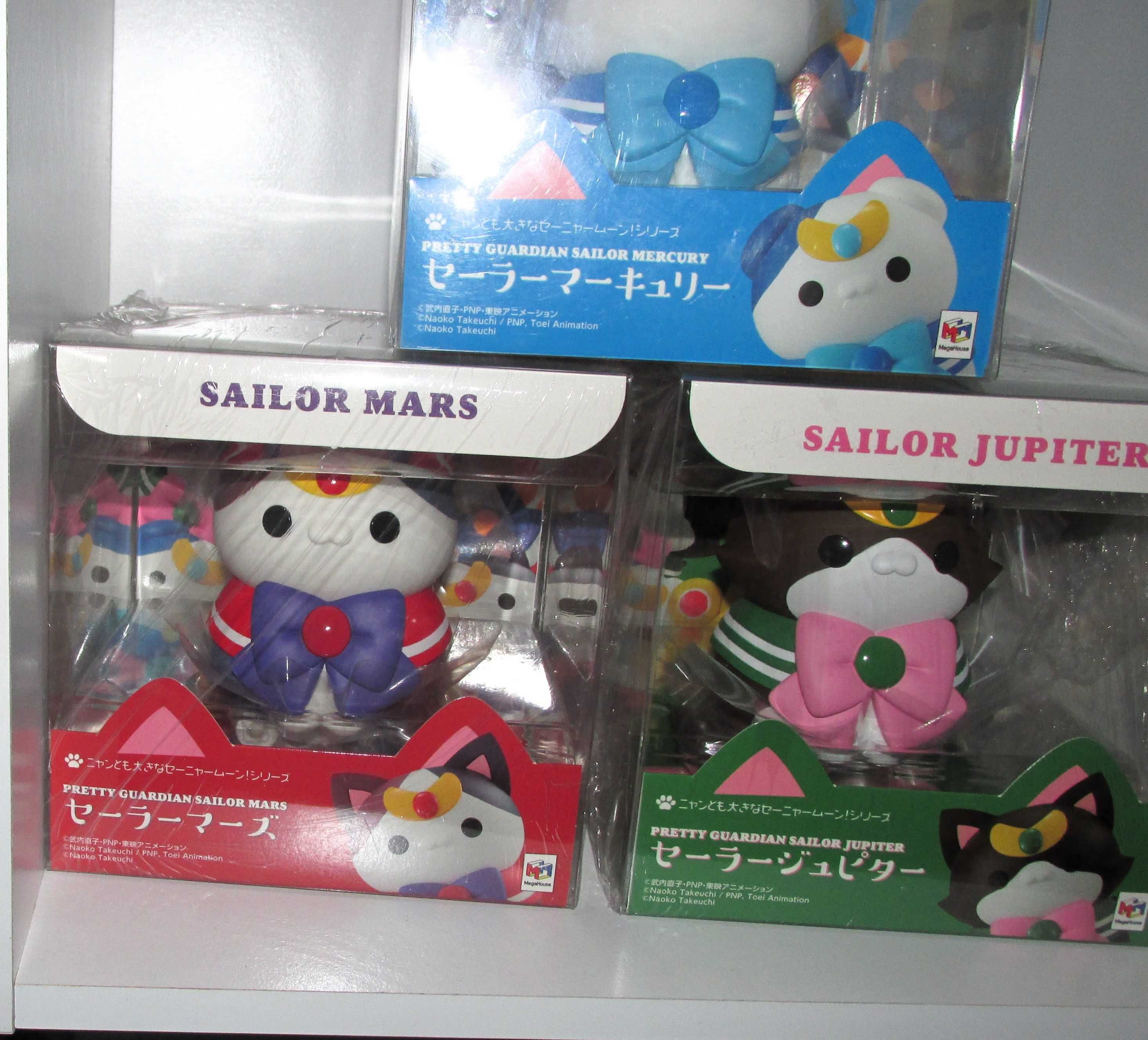 Pretty Guardian Sailor Mars & Mercury & Jupiter Novo/Selado