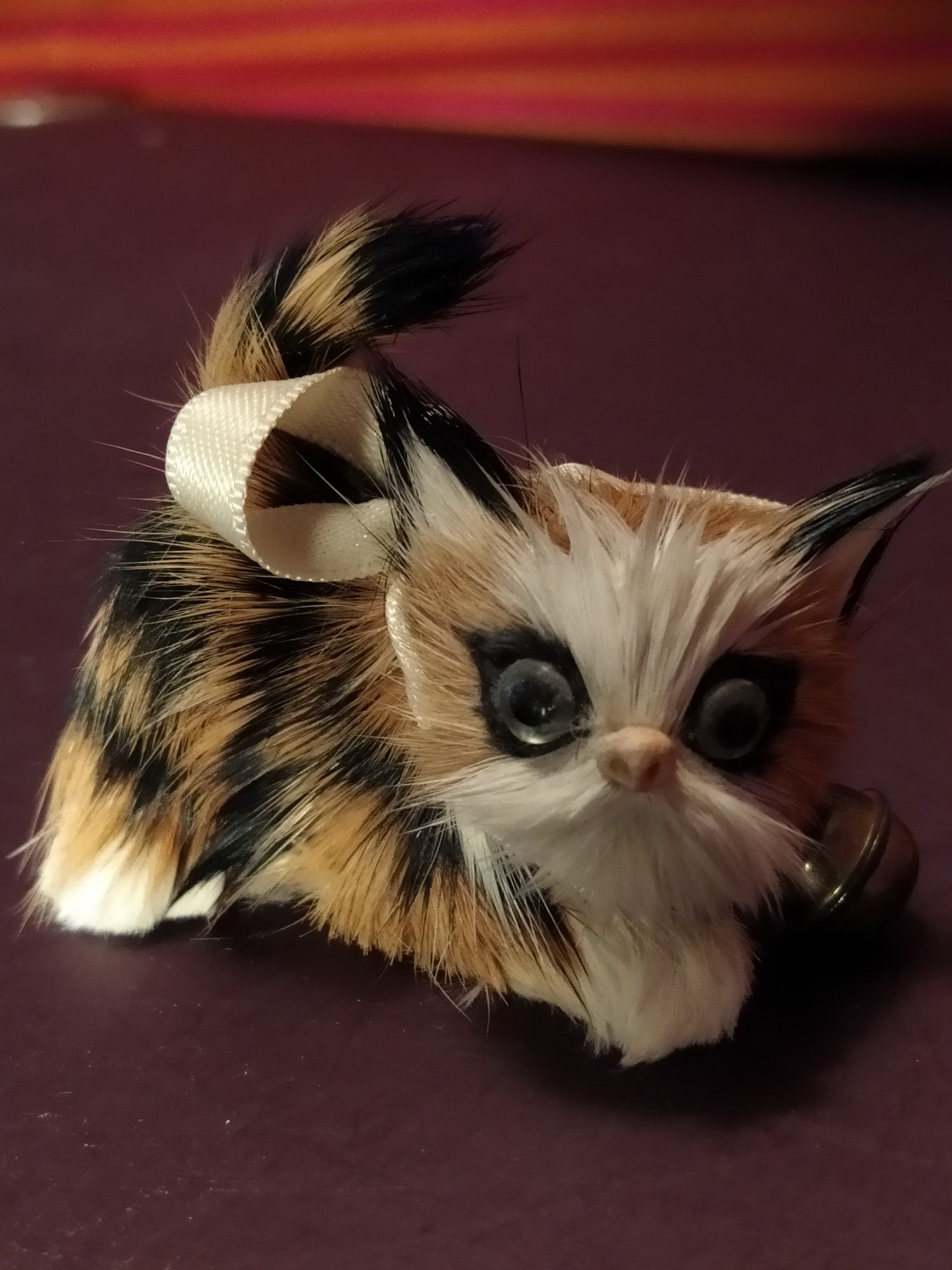 Futrzana figurka kota