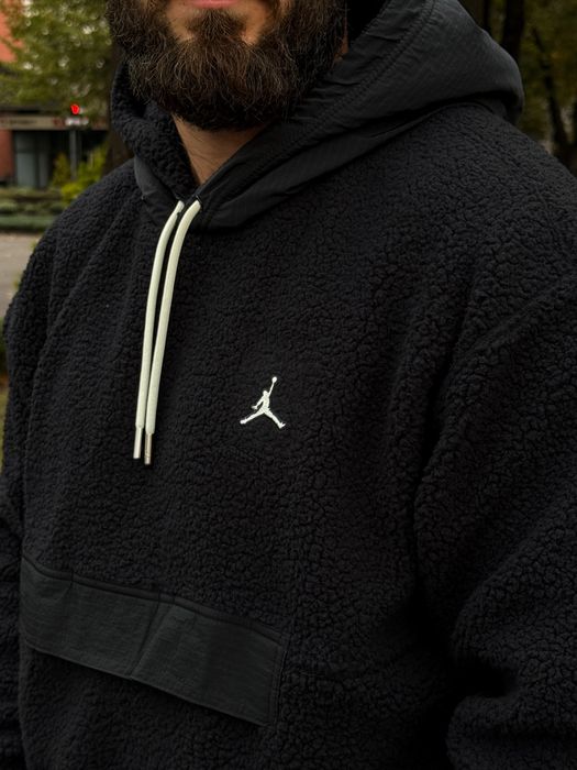 ОРИГІНАЛ‼️Худі шерпа Джордан тепла air jordan sherpa original