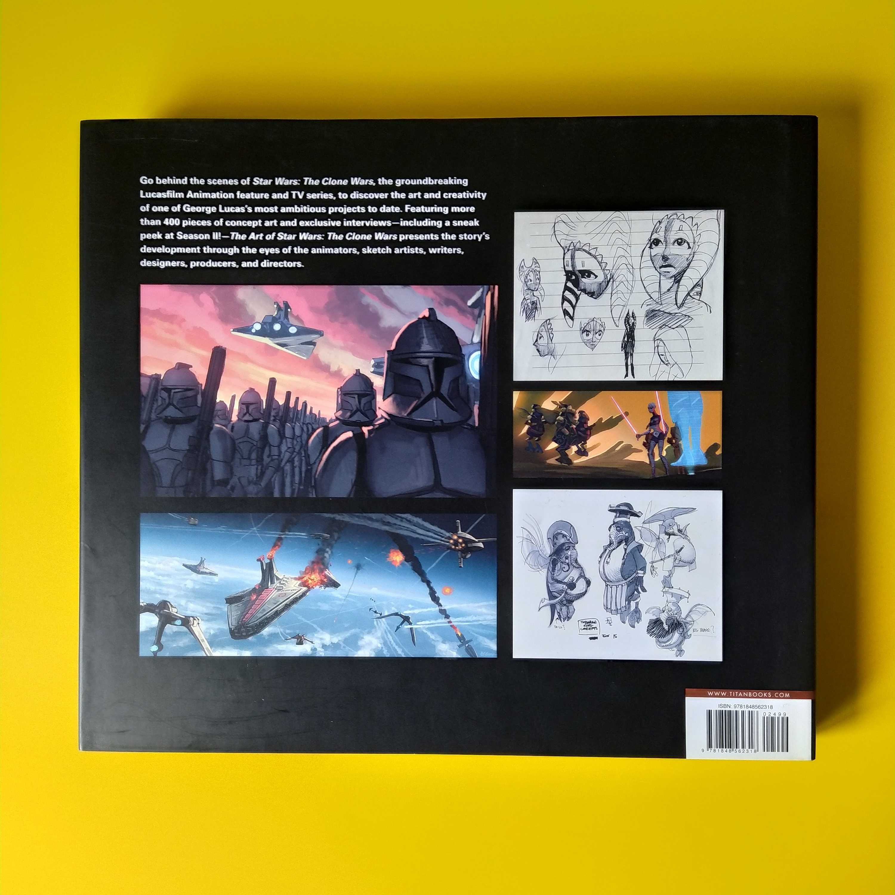 Livro Art of Star Wars The Clone Wars