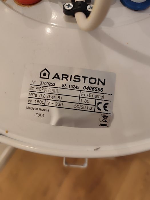 Bojler ariston delikatnie kapie