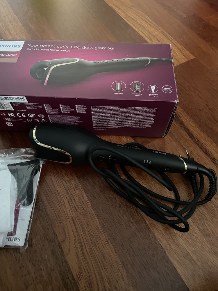 Philips auto curler 8000 lokowka do wlosow lokowka automatyczna