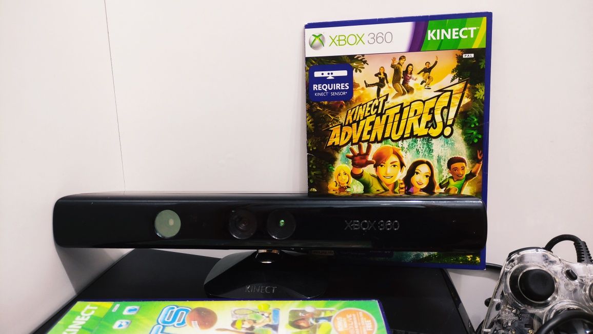 Konsola Xbox 360 dwa pady Kinect gry