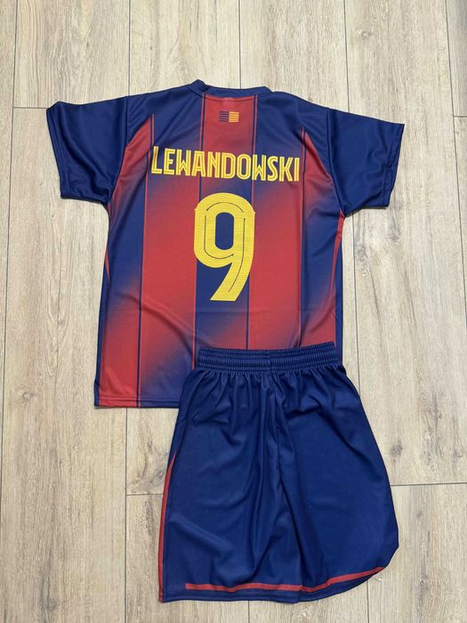 Yamal 134 i Lewandowski 122cm - Stroje piłkarskie