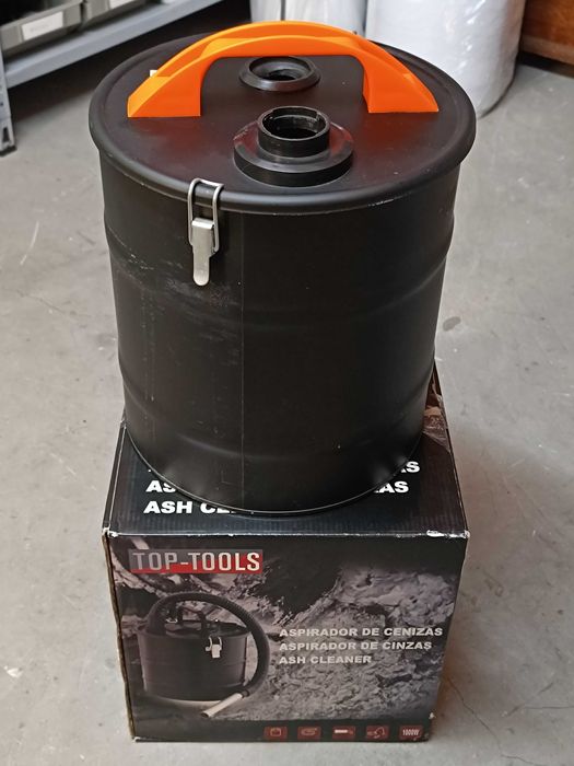 Aspirador de Cinzas e depósito Top-Tools 1000W