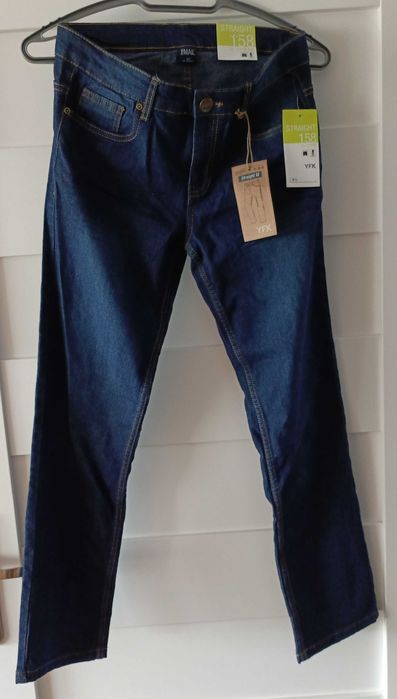 Spodnie jeansowe chłopięce. Straight fit