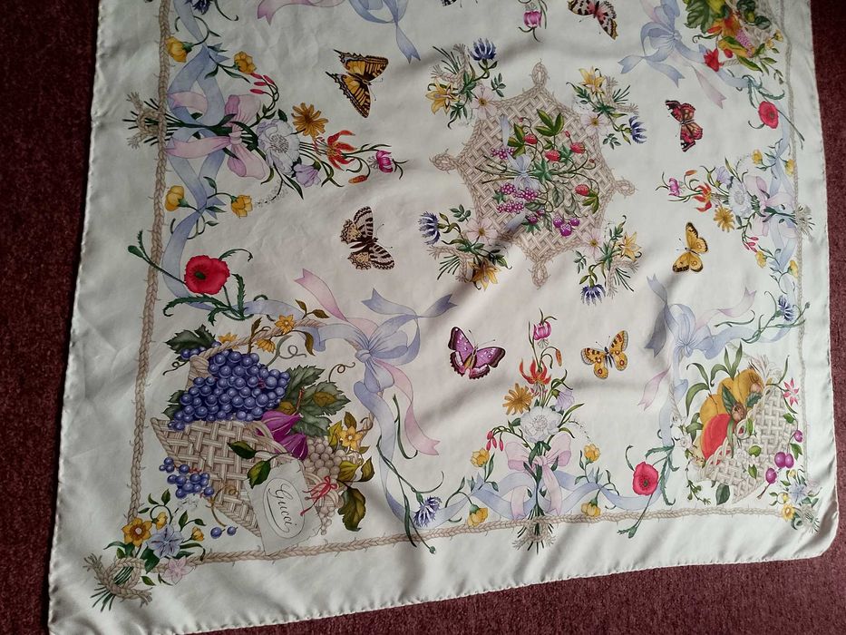 Apaszka jedwab Gucci