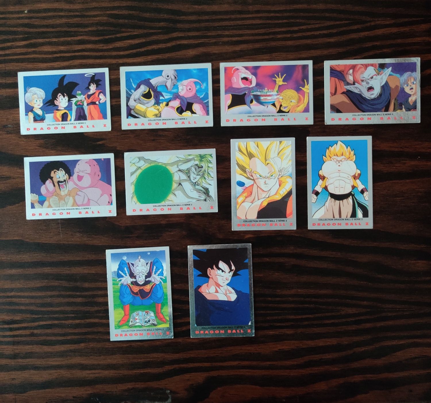 Cartas Dragon ball Z (serie 2,3,4,5) (panini)