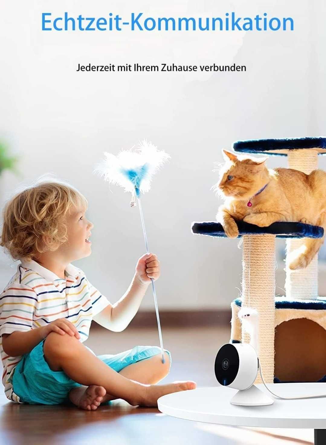 Inteligentna wewnętrzna kamera Wi-Fi laxihub M1 Full HD  zestaw 2 szt.