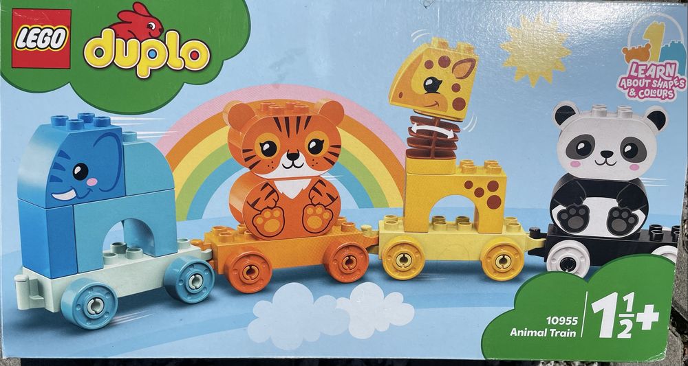 Lego duplo pociag ze zwierzatkami