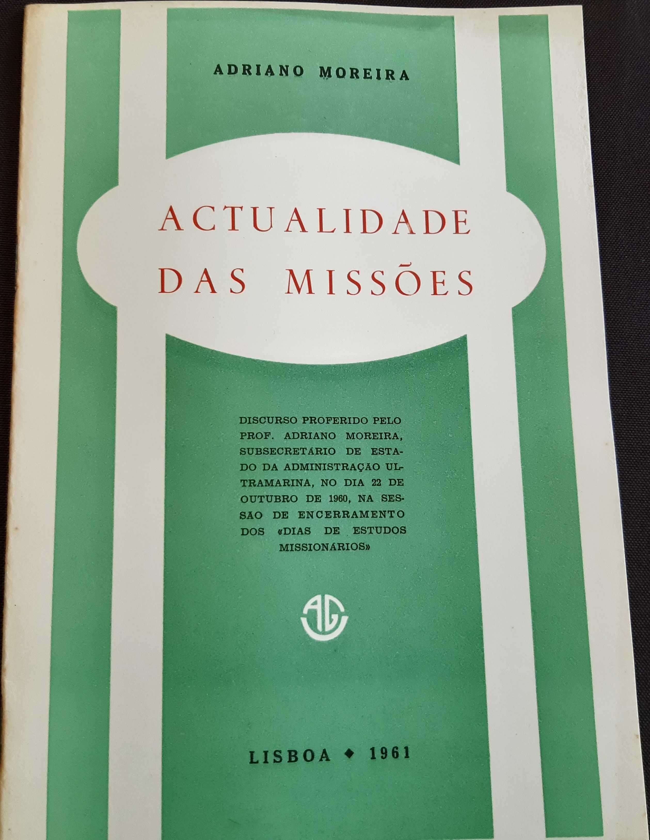 Actualidade das Missões, de Adriano Moreira