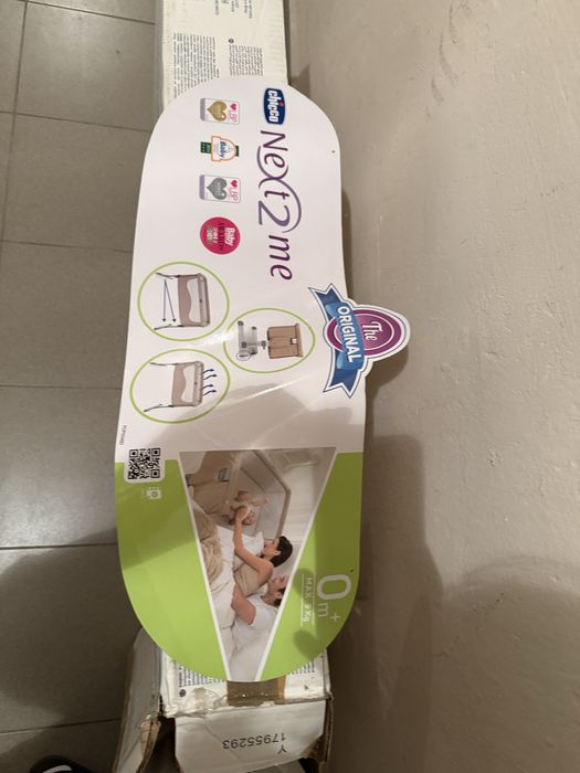 Chicco Next2Me łóżeczko dostawne szare