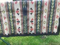 Gobelin, kilim 210/140, wełna , antyk, "Ptaki"??   PRL