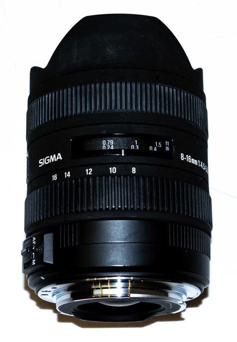 Obiektyw Sigma 8-16mm f/4.5-5.6 DC HSM Canon EF-S
