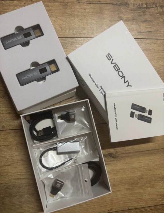 Svbony ST2 bezprzewodowy nadajnik odbiornik transmiter obrazu HDMI