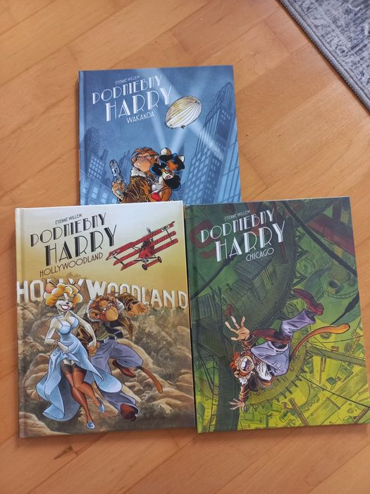 Podniebny Harry 1-3 komiksy