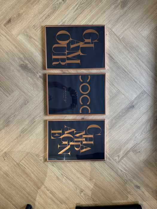 Obrazki na ścianę w stylu Glamour