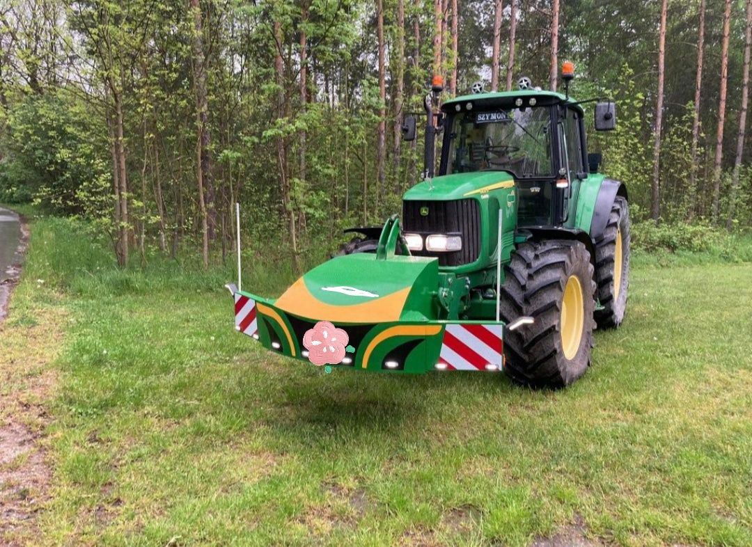 Balast, klocek, obciążnik,zderzak John Deere,Fendt, Claas,Valtra