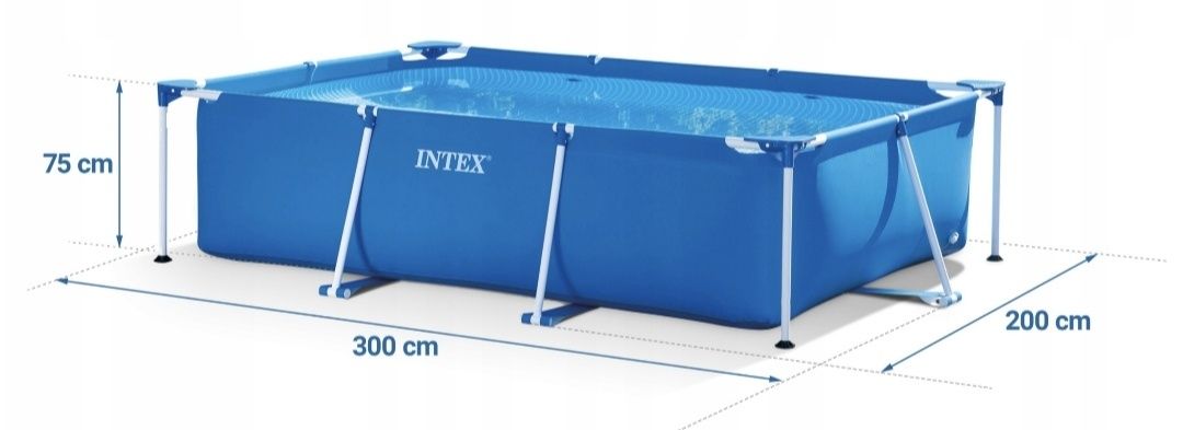 Basen intex 300 x 200 wraz z pokrywą