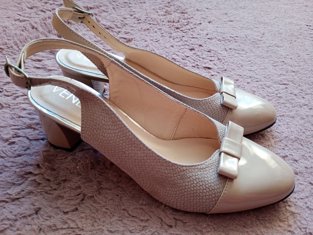 Skórzane buty Venezia 36 nowe