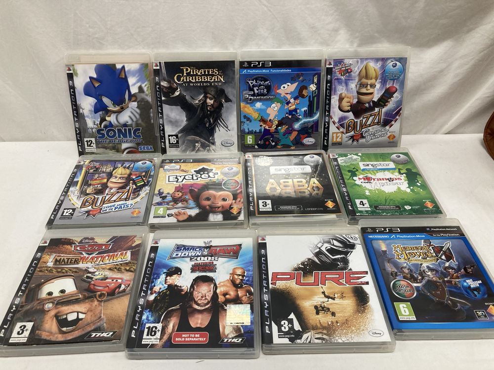 Lote 12 Jogos PS3