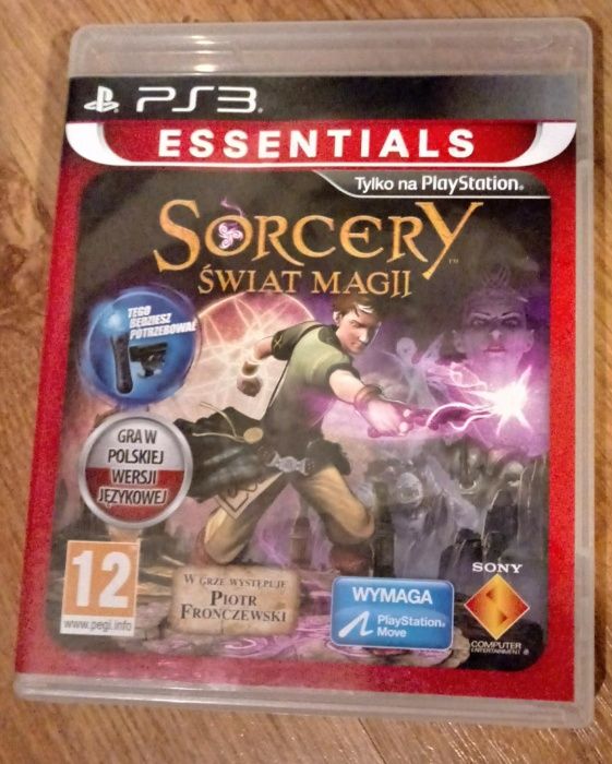 Gry PS3 Świat Magii NBA NFS ProStreet Burnout Wonderbook