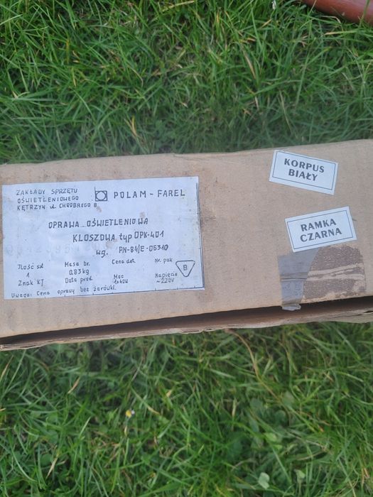 Lampy w oprawie 2 sztuki