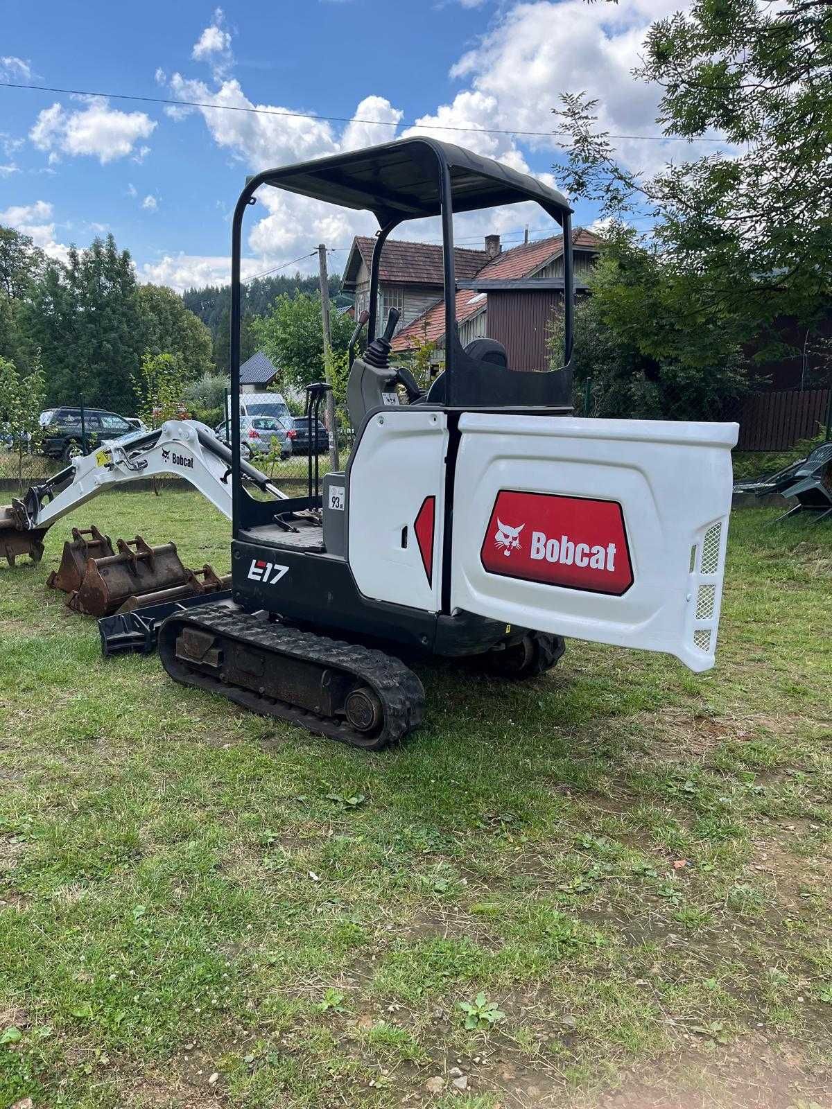 Minikoparka  Bobcat, E17, 2015
