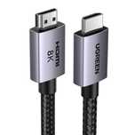 Kabel Ugreen HD171 ze złączami HDMI 2.1 8K certyfikowany 3 m szary