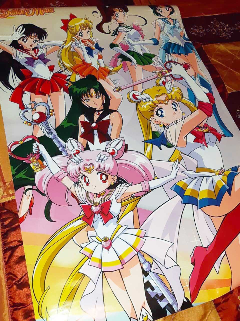 Sailor Moon (Nagevante da Lua) Poster Oficial - Team