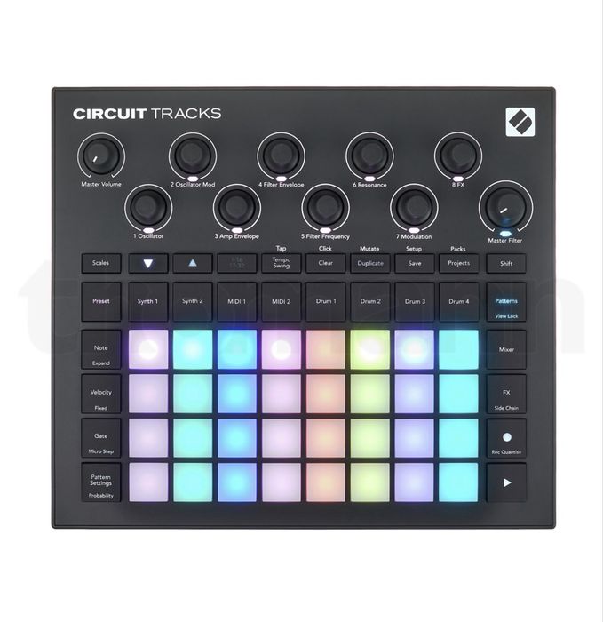 Novation Circuit Tracks GrooveBox e sintetizador como novo