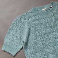 Sweterek FatFace XXL dekoracyjny splot