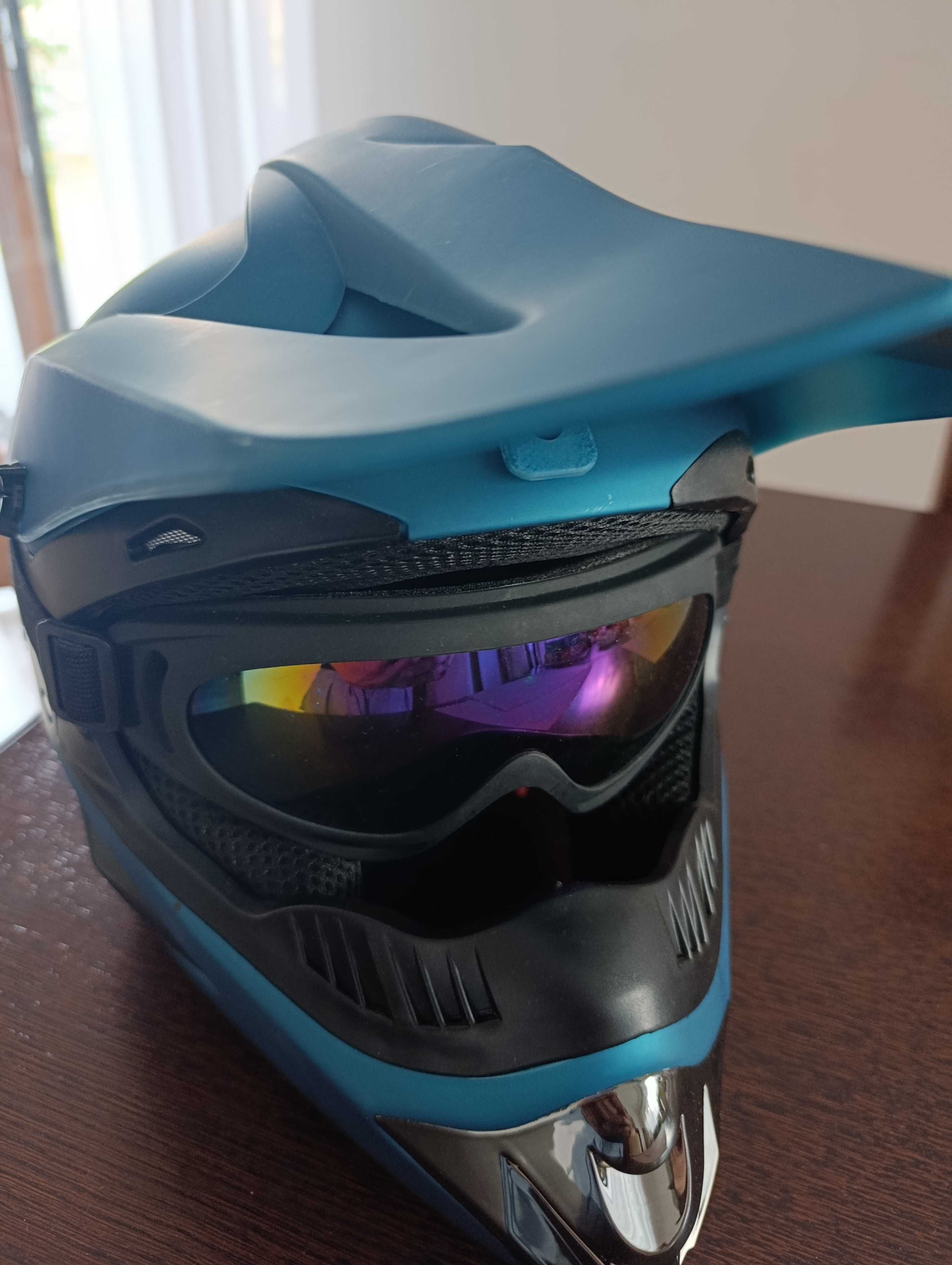Kask dziecięcy moto/rower ZJRA ZH-02 No. 218- stan idealny- rozmiar S
