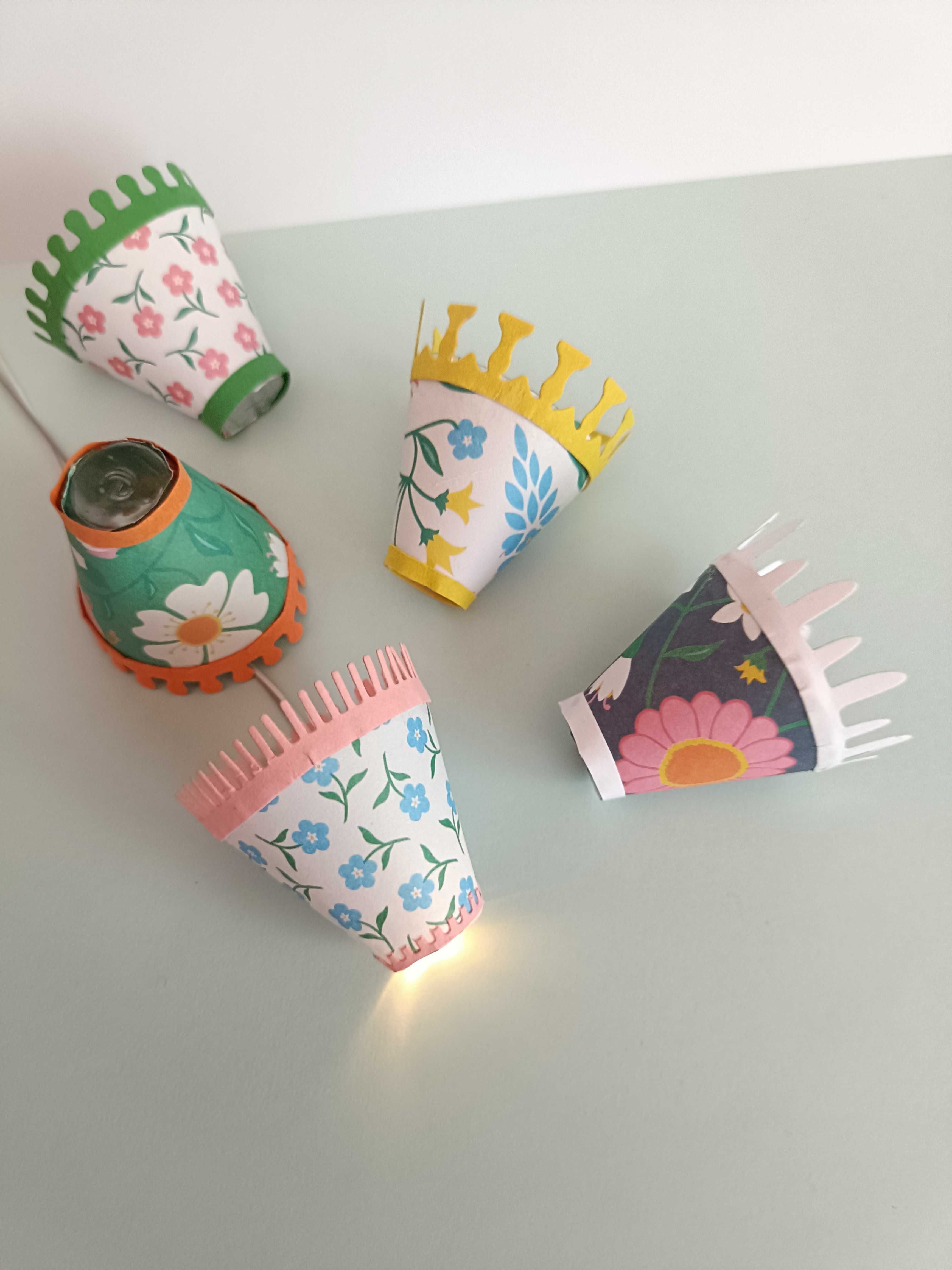 Abajour para casa de bonecas