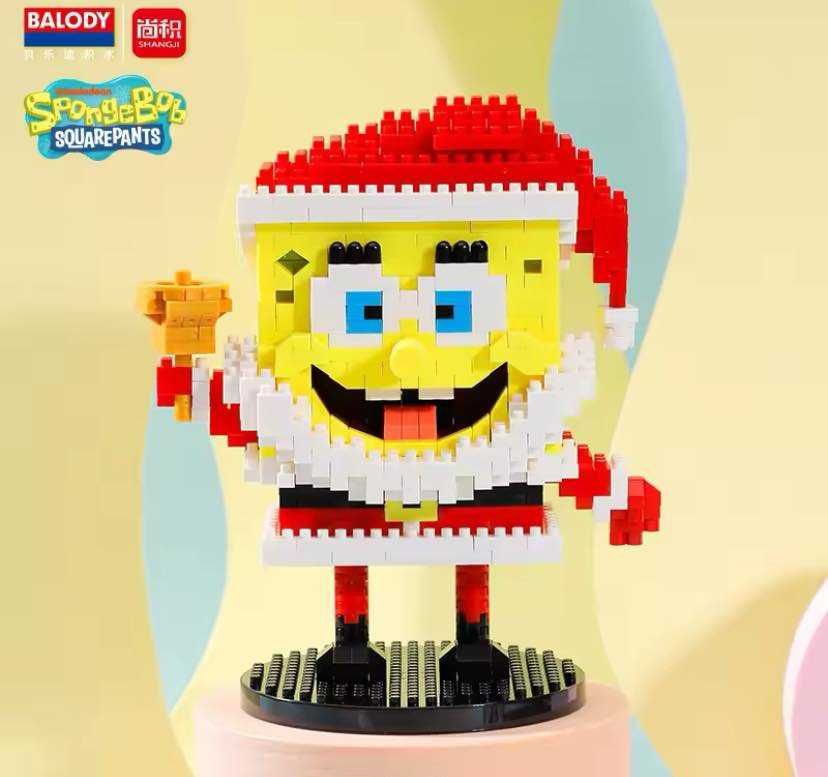 Klocki wzór LEGO SPONGEBOB Spongebob Kanciastoporty PAN KRABHitPrezent